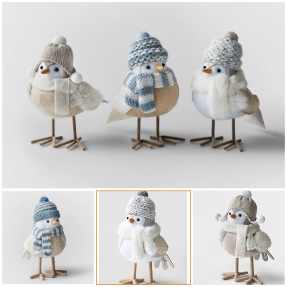 Target Wondershop 2022 Christmas Winter Birds PURL LOOP WEFT & MINIS ALL NWT